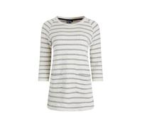 Weird Fish Ives Loopback Stripe Tunic Top Navy Size 16