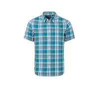 Weird Fish Men's Judd Short Sleeve Check Shirt in Blue | Size: 2XL Weird Fish Blue 2XL