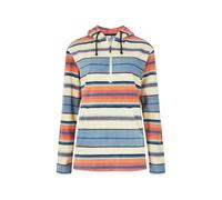 Weird Fish Lana 1/4 Zip Microfleece Hoodie Ecru Size 12