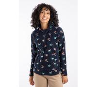 Weird Fish Lana Womens 1/4 Zip Printed Micro Fleece Hoodie - - Size: 10