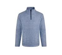 Weird Fish Laramie Eco 1/4 Zip Snow Marl Fleece Mid Blue Size 5XL. (Jumper/Sweater/Fleece)