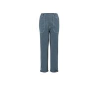 Weird Fish Malorri Chino Trousers China Blue Size 16