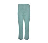 Weird Fish Malorri Organic Cotton Chino Trousers Mineral Blue Size 16