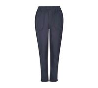 Weird Fish Malorri Organic Cotton Chino Trousers Navy Size 10