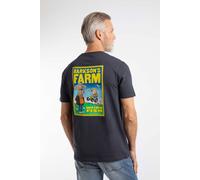 Weird Fish Men's Barkson's Farm Artist T-Shirt in Navy | Size: Medium Weird Fish Navy M