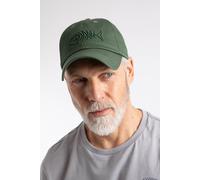 Weird Fish Men's Bude Branded Twill Cap in Dark Olive Weird Fish Dark Olive One Size