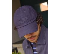 Bude Branded Twill Cap Weird Fish Navy One Size