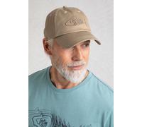Weird Fish Men's Bude Branded Twill Cap in Stone Weird Fish Stone One Size