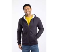 Weird Fish Men's Camborne Borg Lined Full Zip Hoodie in Midnight | Size: XL Weird Fish Midnight XL