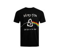 Weird Fish Mens Carp Side Of The Moon Pink Floyd T-Shirt (Black) - Size 5XL
