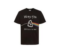 Weird Fish Mens Carp Side Org Print Tee Black 2XL