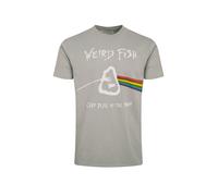 Weird Fish Mens Carp Side Printed T-Shirt (Limestone) - Stone Cotton - Size Medium