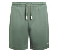 Weird Fish Mens Crawford Loop Back Shorts (Army Green) - Brown/Green - Size 40 Regular