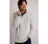 Weird Fish Men's Cruiser 1/4 Zip Macaroni, White 5XL