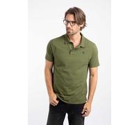 Weird Fish Men's Dylan Cotton Tipped Collar Polo Shirt in Bottle Green | Size: XL Weird Fish Bottle Green XL
