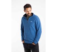 Weird Fish Men's Errill 1/4 Zip Textured Fleece in Baby Blue | Size: XL Weird Fish Baby Blue XL