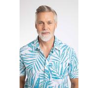 Weird Fish Men's Faraway Short Sleeve Printed Shirt in White | Size: XL Weird Fish White XL