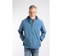 Weird Fish Men's Ferdinand Waterproof Packable Jacket in Mid Blue | Size: XL Weird Fish Mid Blue XL