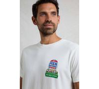 Weird Fish Men's Fish Nations Artist T-Shirt in White | Size: Medium Weird Fish White M