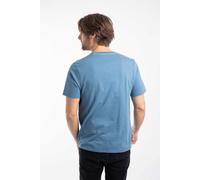 Weird Fish Men's Fish Out Of Water Front Print Graphic T-Shirt in Mid Blue | Size: Large Weird Fish Mid Blue L