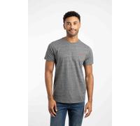 Weird Fish Men's Fished Branded T-Shirt in Mid Grey | Size: 4XL Weird Fish Mid Grey 4XL
