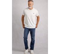 Weird Fish Mens Fished Organic Branded T-shirt White L