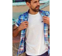 Weird Fish Men's Fished Branded T-Shirt in Off-White | Size: Small Weird Fish Off-White S