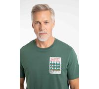 Weird Fish Men's Hey Teacher Artist T-Shirt in Bottle Green | Size: Medium Weird Fish Bottle Green M