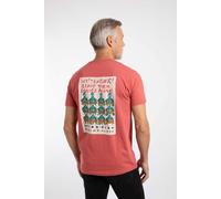 Weird Fish Men's Hey Teacher Artist T-Shirt in Light Red | Size: Medium Weird Fish Light Red M