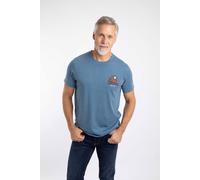 Weird Fish Men's Hiker Graphic T-Shirt in Mid Blue | Size: Small Weird Fish Mid Blue S