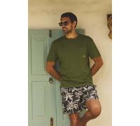 Weird Fish Men's Keaton Super Soft Pocket T-Shirt in Olive | Size: 3XL Weird Fish Olive 3XL