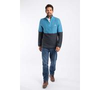 Weird Fish Men's Kielder 1/4 Zip Limited Edition Macaroni Sweatshirt in Bright Blue | Size: 2XL Weird Fish Bright Blue 2XL