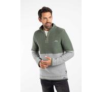 Weird Fish Men's Kielder 1/4 Zip Limited Edition Macaroni Sweatshirt in Lime | Size: 2XL Weird Fish Lime 2XL