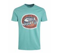 Weird Fish Mens Laid Back Graphic T-Shirt Blue M