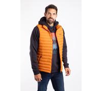 Weird Fish Men's Langtree Lightweight Showerproof Padded Gilet in Pale Orange | Size: 2XL Weird Fish Pale Orange 2XL