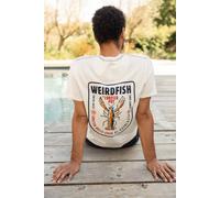 Weird Fish Men's Lobster Pot Graphic T-Shirt in Off-White | Size: 4XL Weird Fish Off-White 4XL