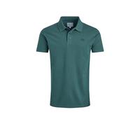 Weird Fish Men's Miles Organic Cotton Pique Polo Forest Green XXL