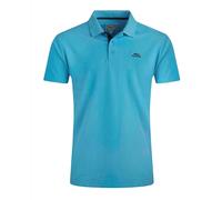 Weird Fish Mens Miles Organic Pique Polo Shirt Blue S