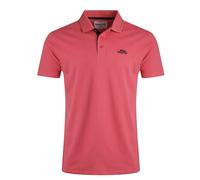 Weird Fish Mens Miles Organic Pique Polo Shirt Pink S