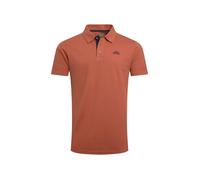 Weird Fish Mens Miles Pique Organic Polo Shirt (Baked Clay) - Brown - Size Small