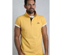 Weird Fish Men's Miles Pique Polo Shirt in Lemon | Size: 4XL Weird Fish Lemon 4XL
