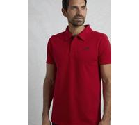 Weird Fish Men's Miles Pique Polo Shirt in Red | Size: XL Weird Fish Red XL
