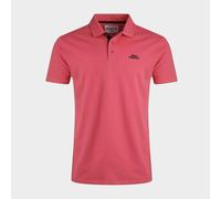 Weird Fish Miles Pique Polo Shirt Dark Pink Size S