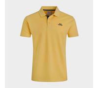 Weird Fish Men's Miles Pique Polo Shirt, Yellow L