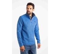 Weird Fish Men's Newark 1/4 Zip Grid Fleece in Blue | Size: 5XL Weird Fish Blue 5XL