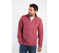 Weird Fish Men's Newark 1/4 Zip Grid Fleece in Crimson | Size: 4XL Weird Fish Crimson 4XL