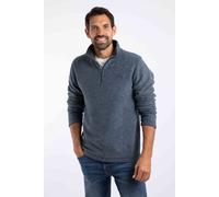 Weird Fish Men's Newark 1/4 Zip Grid Fleece in Navy | Size: 2XL Weird Fish Navy 2XL