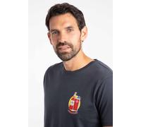 Weird Fish Men's Old Speckled Fin Artist T-Shirt in Navy | Size: 3XL Weird Fish Navy 3XL