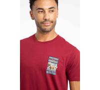 Men's Only Fowls And Hawkses Artist T-Shirt - Red, Red XXL