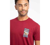 Men's Only Fowls and Hawkses Artist T-Shirt, Red XXXL